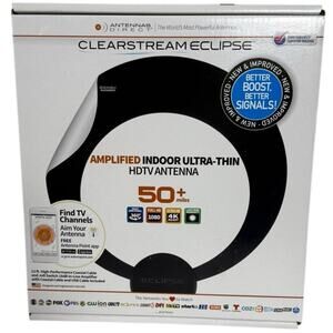 NIb ClearStream Eclipse Amplified HDTV Antenna - 50+ Mile Range